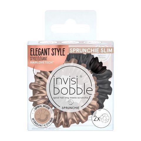 Invisibobble - Sprunchie - Slim - Duo True Golden