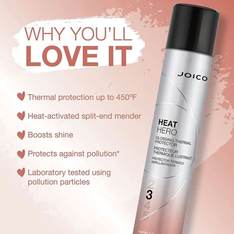 Joico - Heat Hero Glossing Protector - 180 ml