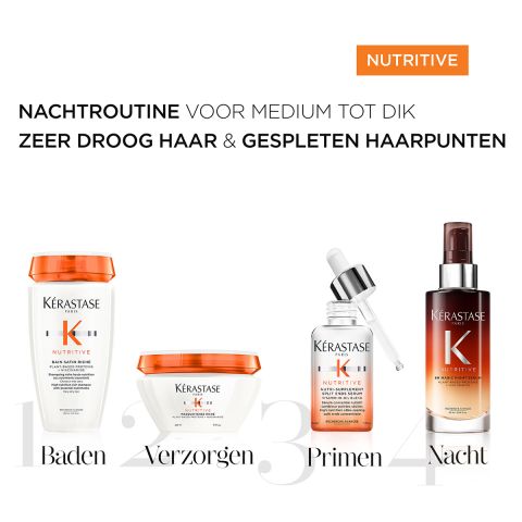 Kérastase - Nutritive 8H Magic Night Serum Voedend Nachtserum - 90 ml