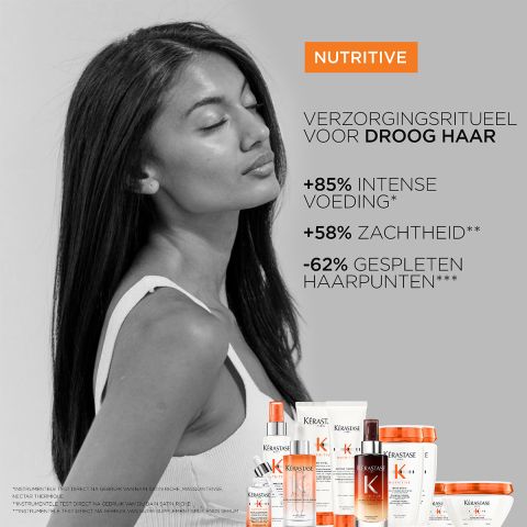 Kérastase - Nutritive Bain Satin Voedende Shampoo voor Droog Haar - 250 ml