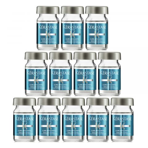Kérastase - Spécifique Cure Apaisante Haarkuur tegen Geïrriteerde Hoofdhuid - 12x6 ml