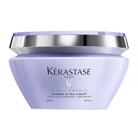 Kérastase - Blond Absolu Masque Ultra-Violet - Zilver Haarmasker voor Blond Haar