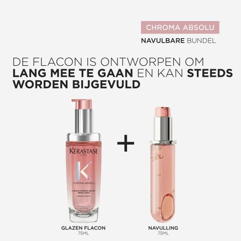 Kérastase - Chroma Absolu L'Huile Cicagloss Olie - voor Gekleurd Haar