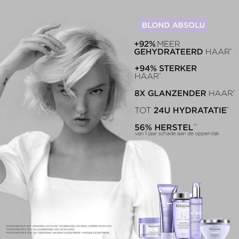 Kérastase - Blond Absolu CicaFlash Verzorgende Conditioner voor Ontkleurd Haar - 250 ml
