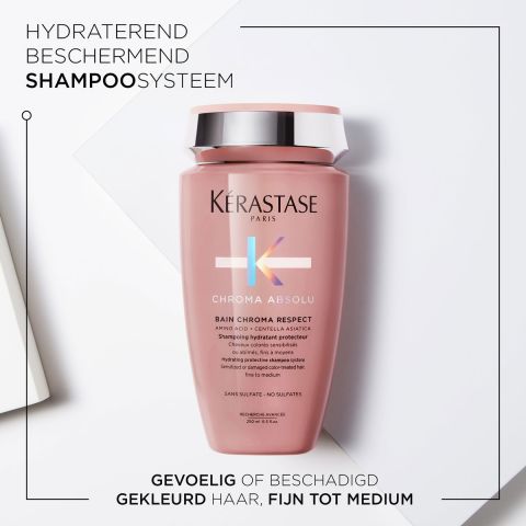 Kérastase - Chroma Absolu - Bain - Hydraterende Shampoo voor Gekleurd Haar - 250 ml