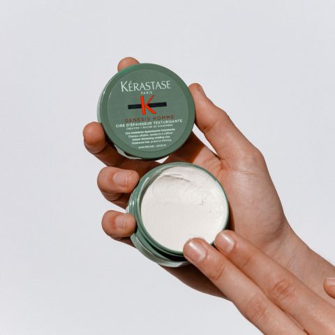 Kérastase - Genesis Homme Cire d'Épaisseur Texturisante Vormgevende Klei voor Verzwakt Haar - 75 ml