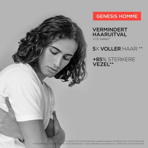 Kérastase - Genesis Homme Cire d'Épaisseur Texturisante Vormgevende Klei voor Verzwakt Haar - 75 ml