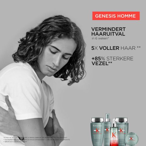 Kérastase - Genesis Homme Shampoo tegen Haaruitval voor Droog Haar - 250ml