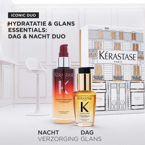 Kérastase Limited Edition Giftset Nutritive 8H Magic Night Serum + Mini ...