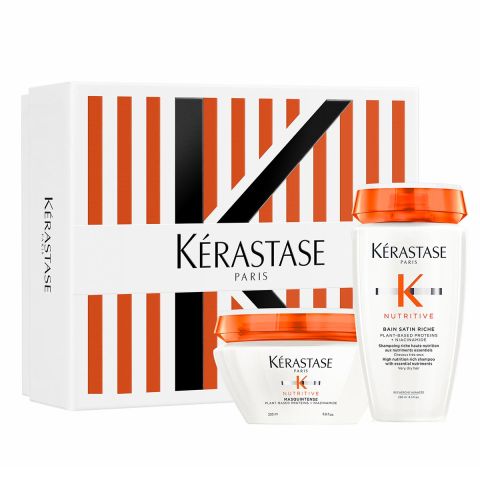 Kérastase - Nutritive Cadeauset Duo Limited Edition Shampoo 250 ml & Masker 200 ml - voor Zeer Droog en Dik Haar