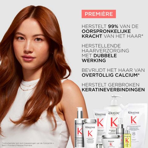 Kérastase - Première Bain Décalcifiant Shampoo 500 ml + Refill Shampoo 500 ml - Voordeelset voor Beschadigd Haar