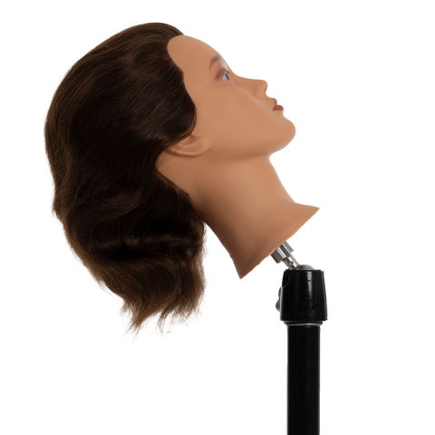 Heads-Up - Kappershoofd Kim - Bruin Haar - 15 cm