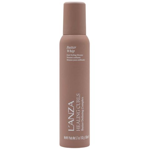 lanza healing curl butter whip styling foam