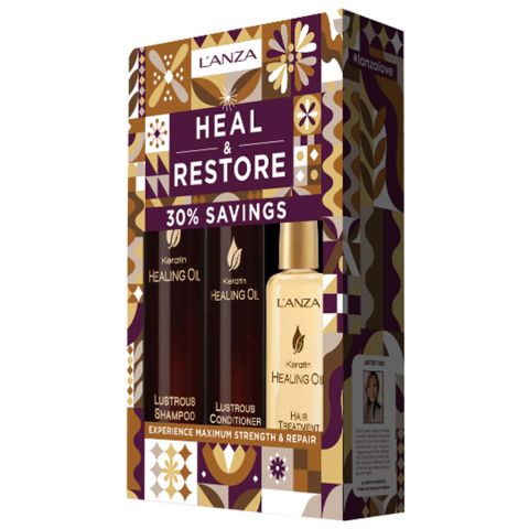 L'Anza - Keratin Healing Oil Holiday Set