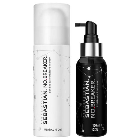 Sebastian Professional - NO.BREAKER Leave-in Spray & Styling Haarcrème Voordeelset