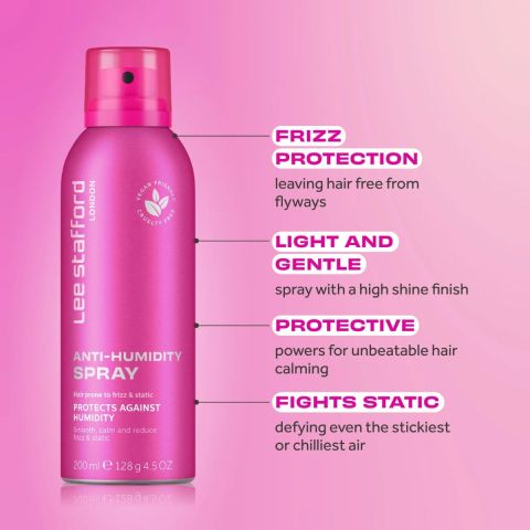 Lee Stafford - Anti-Humidity Spray - Haarspray voor Pluizig en Statisch Haar - 200 ml