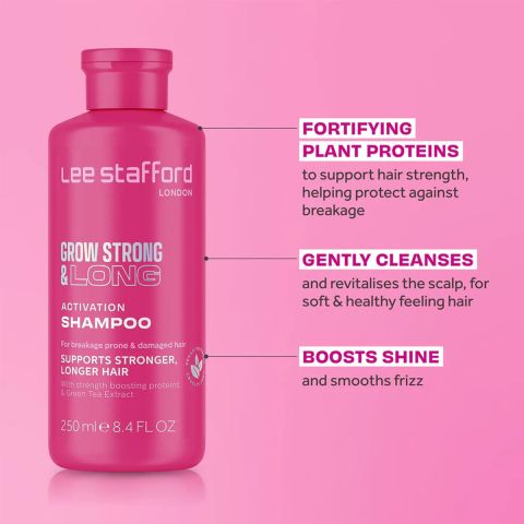 Lee Stafford - Grow It Longer - Shampoo - 250 ml