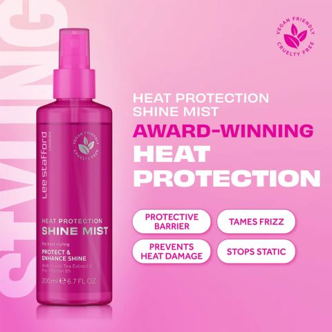 Lee Stafford - Original Heat Protection Shine Mist - Spray voor Hittebescherming - 200 ml