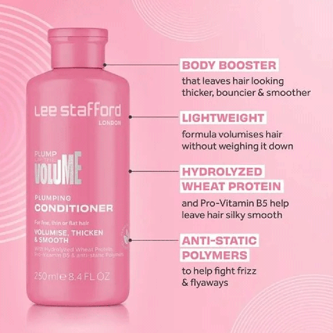 Lee Stafford - Plump Up The Volume - Conditioner voor Fijn Haar - 250 ml