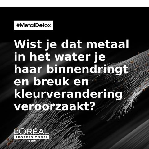 L'Oréal Professionnel - Serie Expert Metal Detox  Mask Haarmasker - voor Beschadigd Haar