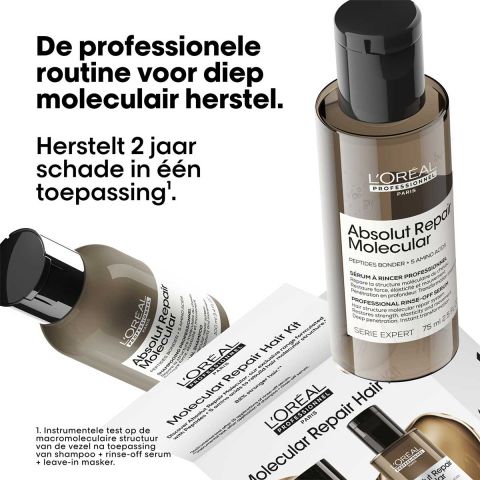  L’Oréal Professionnel - Absolut Repair Molecular Hair Repair Discovery Duo Set - 100 ml & 75 ml
