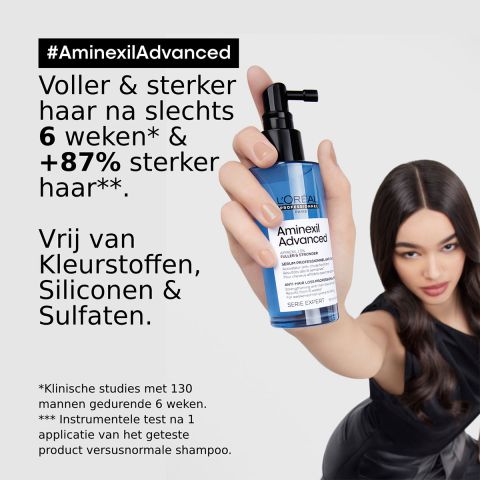 L'Oréal Professionnel - Aminexil Advanced - Anti-haaruitval serum - verzwakt haar - 90 ml