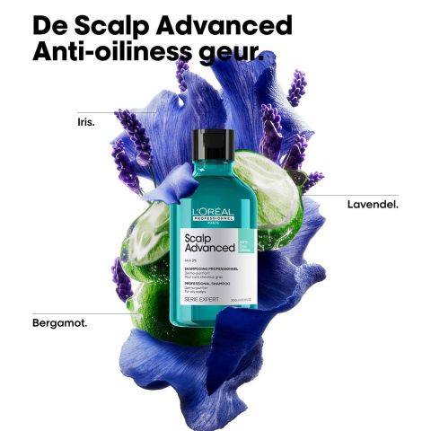 L'Oréal Professionnel - Scalp Advanced Anti Oiliness - Shampoo vette hoofdhuid