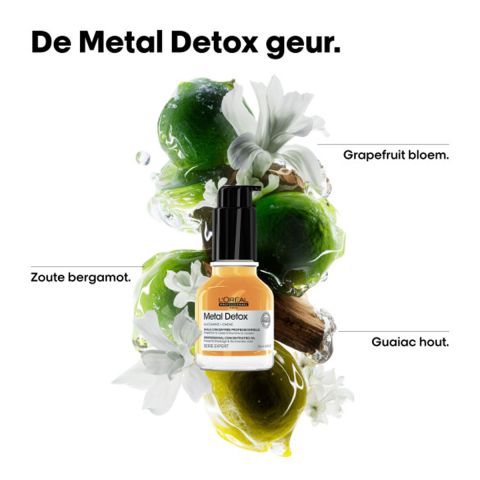 L'Oréal Professionnel - Série Expert Metal Detox Oil Haarolie voor Alle Haartypes - 50 ml