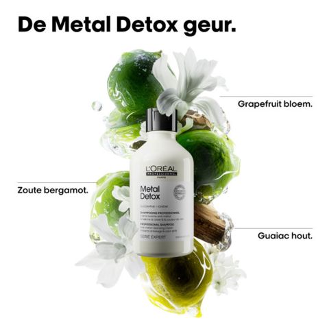 L'Oréal Professionnel - Serie Expert Metal Detox Shampoo - voor Beschadigd Haar