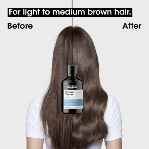 L'Oréal Professionnel - Série Expert - Chroma Crème Ash - Shampoo voor Lichtbruin tot Bruin Haar