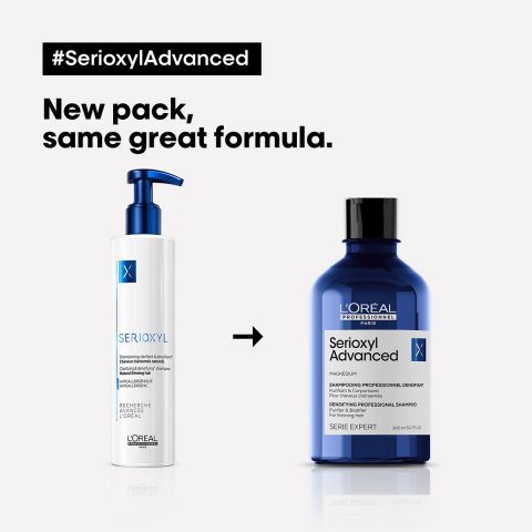 L'Oréal Professionnel - Serioxyl Advanced - Purifier - Shampoo tegen dunner wordend haar