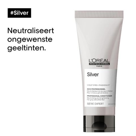 L'Oréal Professionnel - Serie Expert - Silver Conditioner voor Wit en Grijs Haar - 200 ml