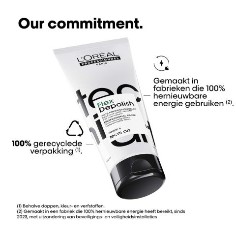 L'Oréal Professionnel - Tecni.ART Flex Depolish Wax - Voor warrige looks met een matte finish - 100 ml
