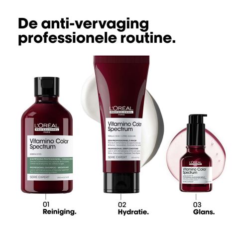 L’Oréal Professionnel - Vitamino Color Spectrum Groene Shampoo Neutraliseert Rode Ondertonen - 300 ml