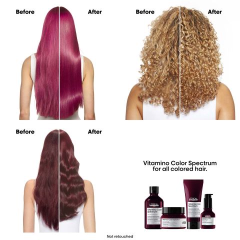 L'Oréal Professionnel - Vitamino Color Spectrum Shampoo + Serum - Voordeelset voor Gekleurd Haar