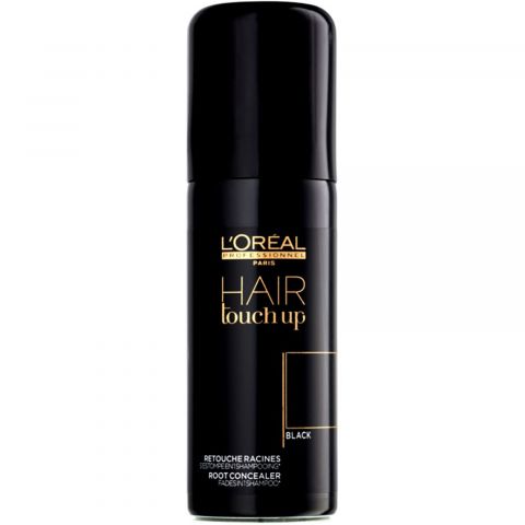 L'Oréal Professionnel - Hair Touch Up - Black - 75 ml