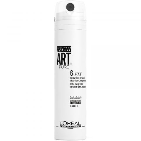 L'Oréal Professionnel - Tecni.ART Pure 6-Fix Fixing Spray - 250 ml
