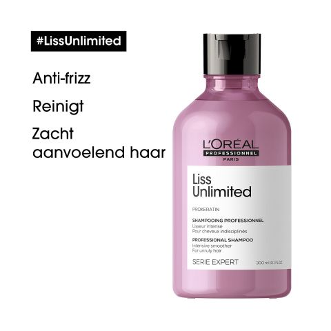 L'Oréal Professionnel - Série Expert - Liss Unlimited - Shampoo voor Weerbarstig Haar