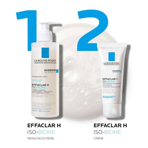 La Roche-Posay - Effaclar - H Iso-Biome Reinigingscrème 200 ml