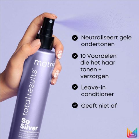 Matrix - So Silver - Toning Spray - Leave-in voor blond haar - 200 ml 