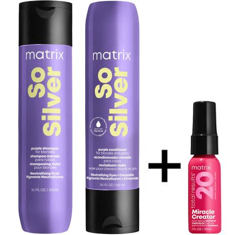 Matrix - So Silver Set + Gratis Miracle Creator 30 ml