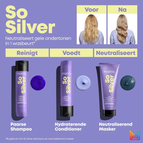 Matrix - So Silver - Shampoo voor Blond en Grijs Haar
