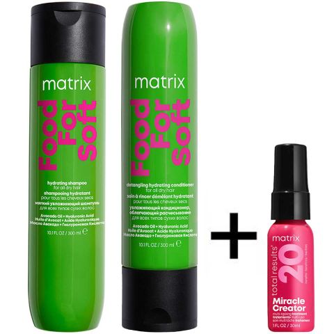 Matrix - Food For Soft Set + Gratis Miracle Creator 30 ml