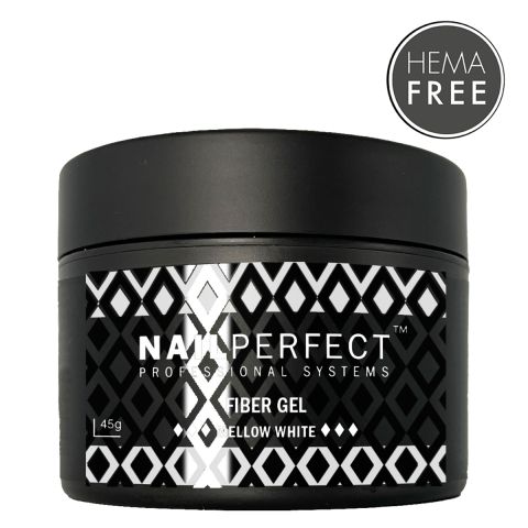Nail Perfect - Fiber Gel - Mellow White - 45gr
