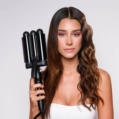 Mermade Hair - Pro Waver Krultang - Black 32 mm