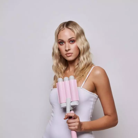 Mermade Hair - Pro Waver Krultang - Pink 32 mm