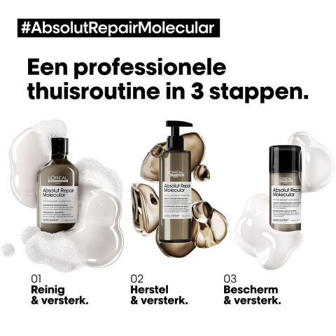L'Oréal Professionnel - Absolut Repair Molecular Rinse-Off Serum voor beschadigd haar - 250 ml