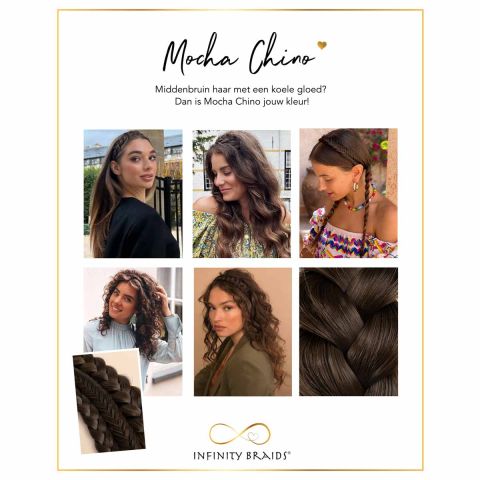 Infinity Braids - Viènne Mocha-Chino