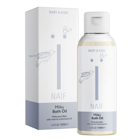 Naïf - Milky Bath Oil voor baby & kids - 100 ml