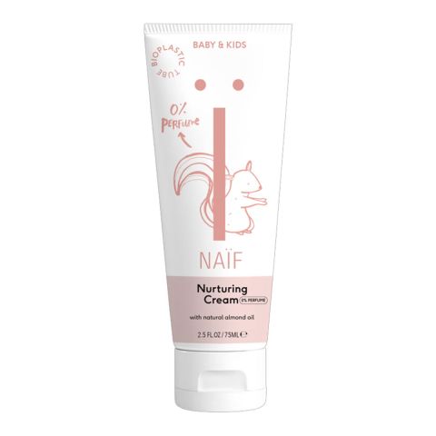 Naïf - Nurturing Cream Parfumvrij voor baby & kids - 75 ml